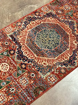 New Red Afghanistan Mamluk Runner