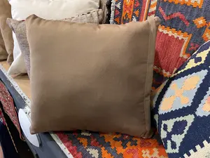 Vintage Blue Caucasian Kelim Pillow
