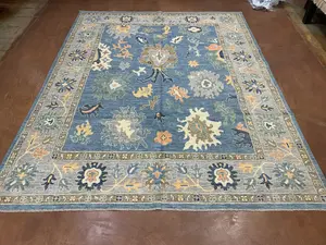 New Blue Afghanistan Oushak 8' X 10'