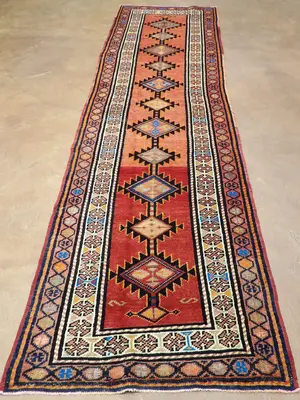 New Red Turkey Kazak Runner