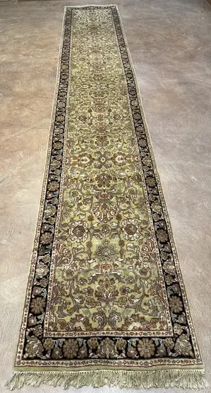 New Green India Indo Kashan Runner