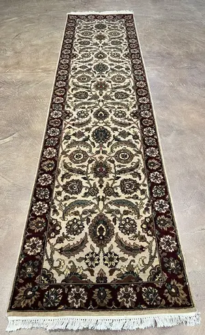 New Ivory India Indo Tabriz Runner