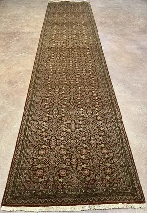 New Red India Indo Tabriz Runner