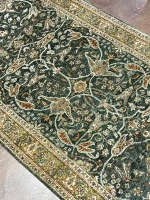 New Green India Indo Tabriz Runner