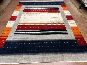 New Multi Persian Gabbeh 9' X 12'