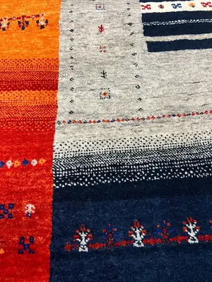 New Multi Persian Gabbeh 9' X 12'