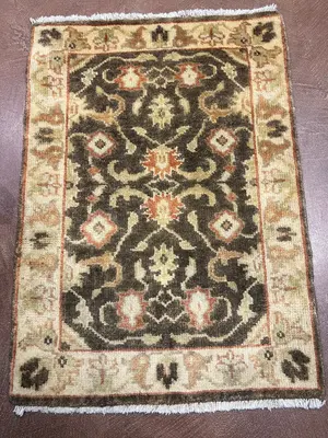 New Brown India Indo Persian 2' X 3'