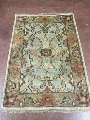 New Blue India Indo Persian 2' X 3'