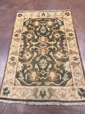 New Brown India Indo Persian 2' X 3'