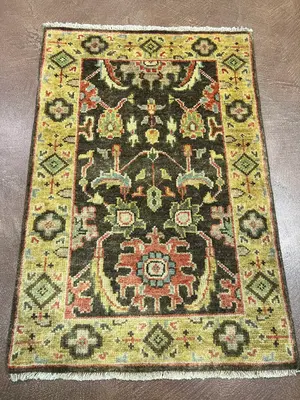 New Brown India Indo Persian 2' X 3'
