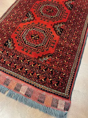 New Red Afghanistan Khal Mohammadi Runner