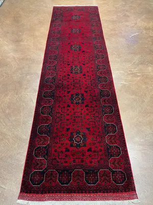 New Red Afghanistan Khal Mohammadi Runner