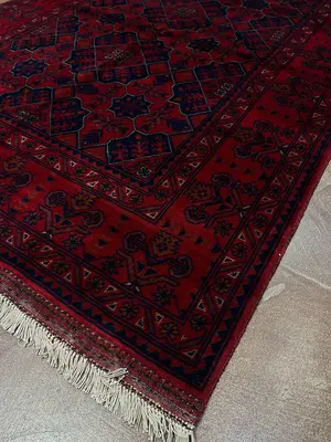 New Red Afghanistan Khal Mohammadi 4' X 6'