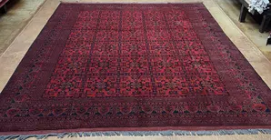 New Red Afghanistan Khal Mohammadi 10' X 14'