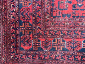 New Red Afghanistan Khal Mohammadi 10' X 14'