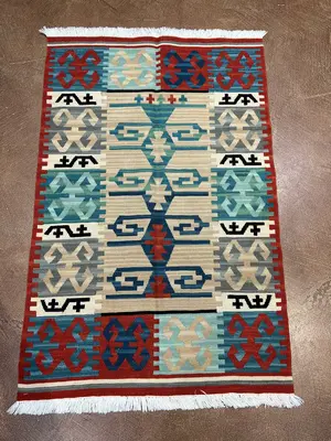 New Multi Turkey Kelim 2' X 3'