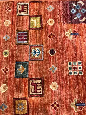 New Multi Afghanistan Luri Gabbeh Runner