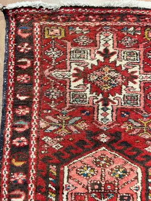 Vintage Red Persian Karajeh Runner