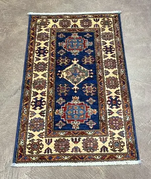 New Navy Afghanistan Kazak 2' X 3'