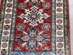New Red Afghanistan Kazak 2' X 3'