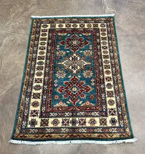 New Green Afghanistan Kazak 2'-6"x4'