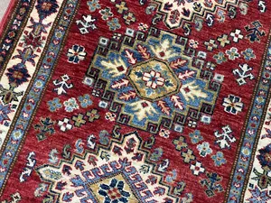 New Red Afghanistan Kazak Runner
