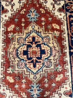 New Rust India Heriz 2' X 3'