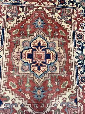 New Rust India Heriz 2' X 3'