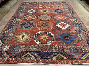 New Red Afghanistan Ersari 9' X 12'