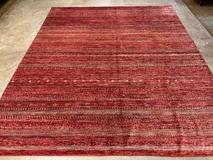 New Red Pakistan Gabbeh 8' X 10'
