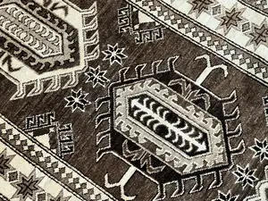 New Brown Afghanistan Karajeh Runner