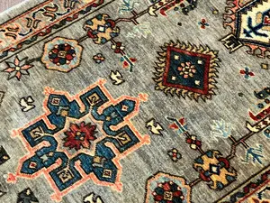 New Tan Afghanistan Karajeh Runner