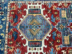 New Red Afghanistan Karajeh Runner