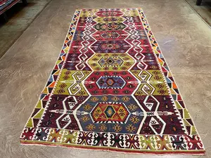 Vintage Multi Turkey Turkish Kelim Miscellaneous