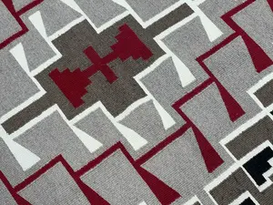 Vintage Brown USA Klagetoh Navajo 5' X 7'