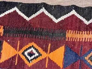 New Multi Afghanistan Maimana Kelim 7' X 10'