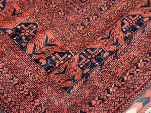 New Rust Afghanistan Khal Mohammadi Remnant 4' X 6'