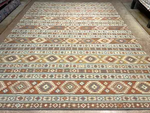 New Rust India Kelim 10' X 14'