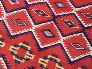 Antique Red USA Germantown Navajo 2'-6"x4'