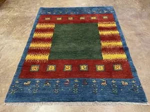 New Multi Persian Gabbeh 5' X 7'