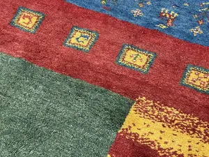 New Multi Persian Gabbeh 5' X 7'