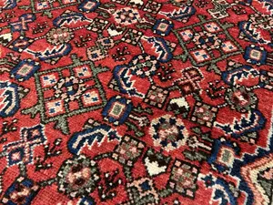 Antique Red Persian Hamadan 5' X 7'