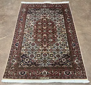 Vintage Ivory India Indo Herati 5' X 7'