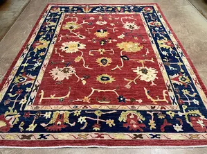 New Red Afghanistan Oushak 8' X 10'