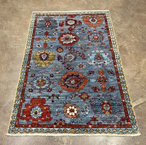 New Grey Afghanistan Oushak 3' X 5'