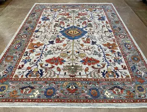 New Grey Afghanistan Modern Tribal 8' X 10'