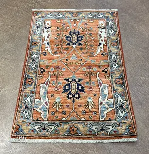 New Rust Afghanistan Modern Garrus Bijar 2' X 3'