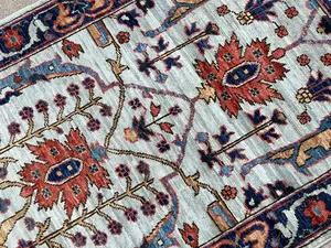 New Grey Afghanistan Modern Garrus Bijar 2' X 3'