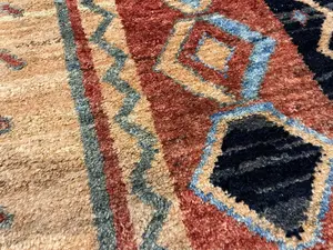 New Gold Persian Gabbeh 7' X 10'
