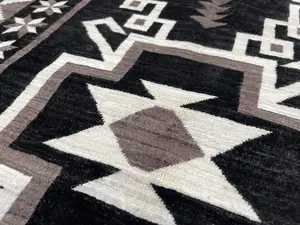 New Black Afghanistan Navajo 3' X 5'